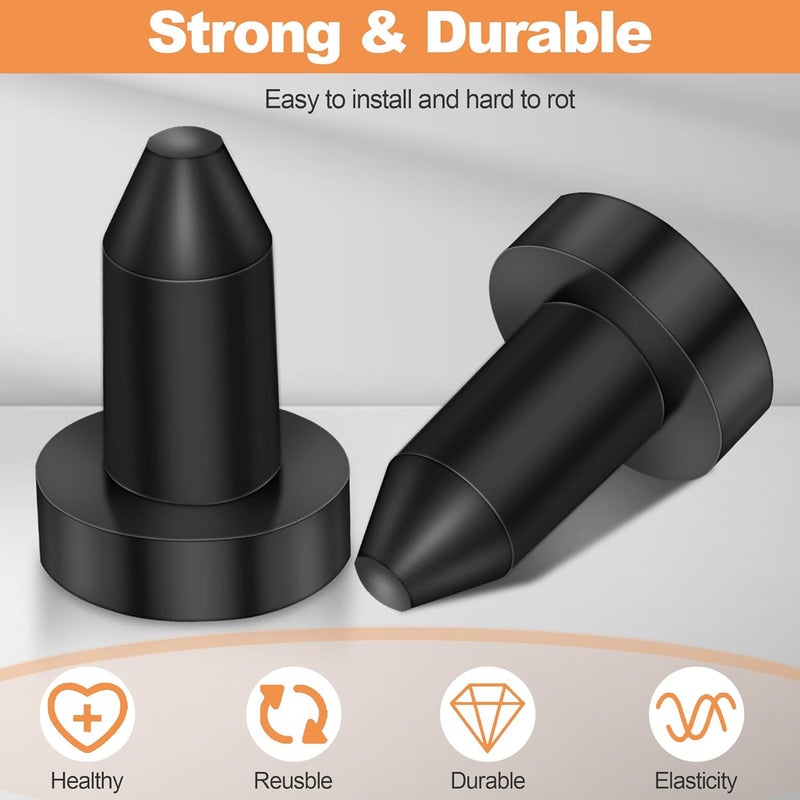 PELIF 4 Pack 1/2" Kayak Drain Plug Push for Sundolphin Pelican Kayaks Pond Prowler 4985616 Aruba 8 SS, Aruba 10, Bali 8, Excursion 10 - Image 3